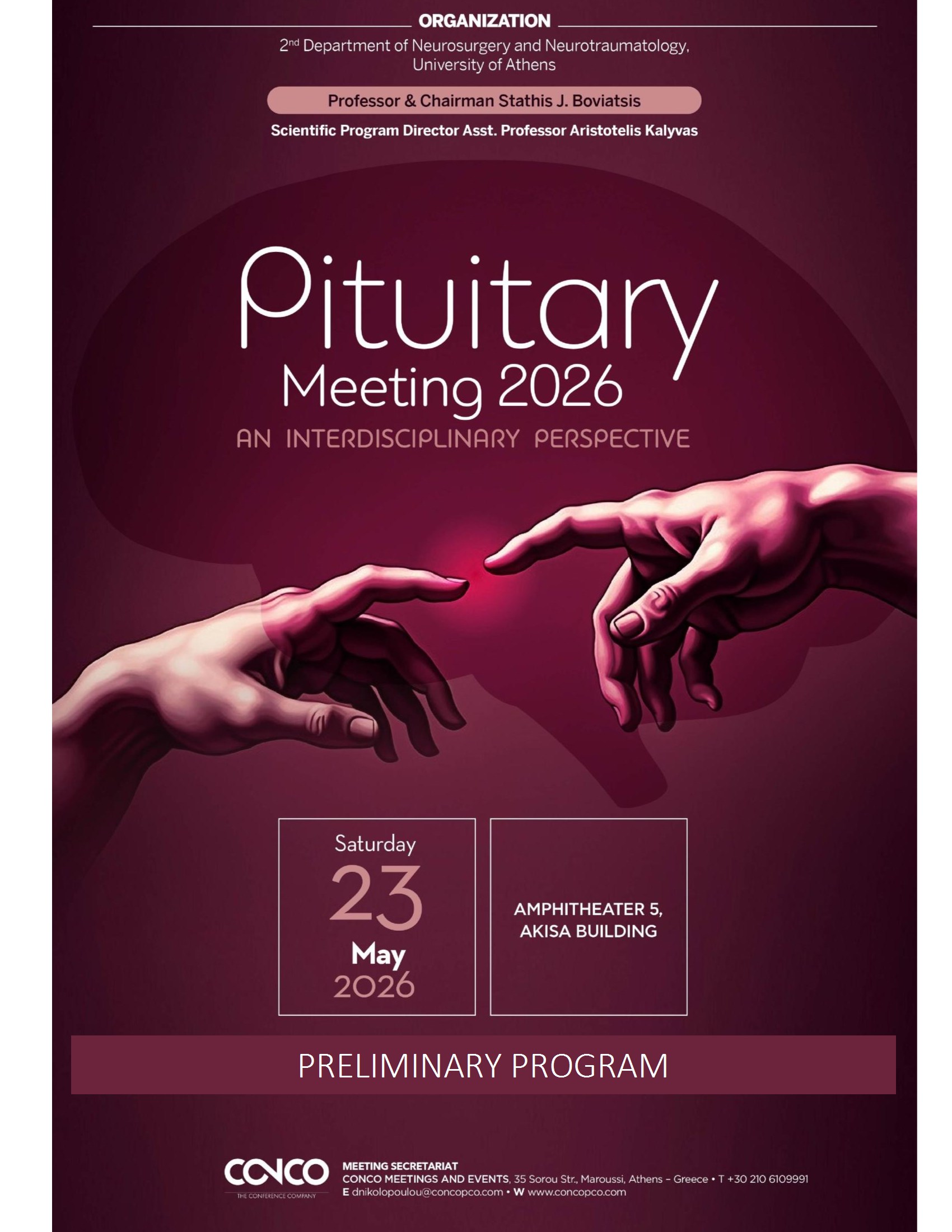 Pituitary Meeting 2026 – An Interdisciplinary Perspective